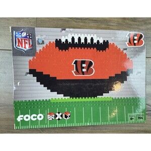 Cincinnati Bengals FOCO NFL BRXLZ Team Football 704 Pieces